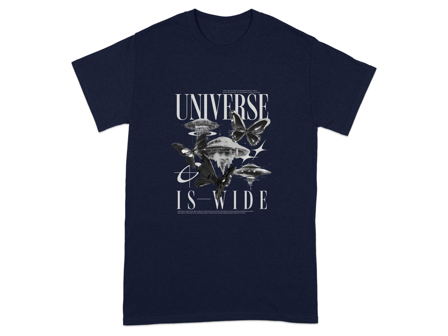 Universe Is Wide Graphic Statement T-Shirt