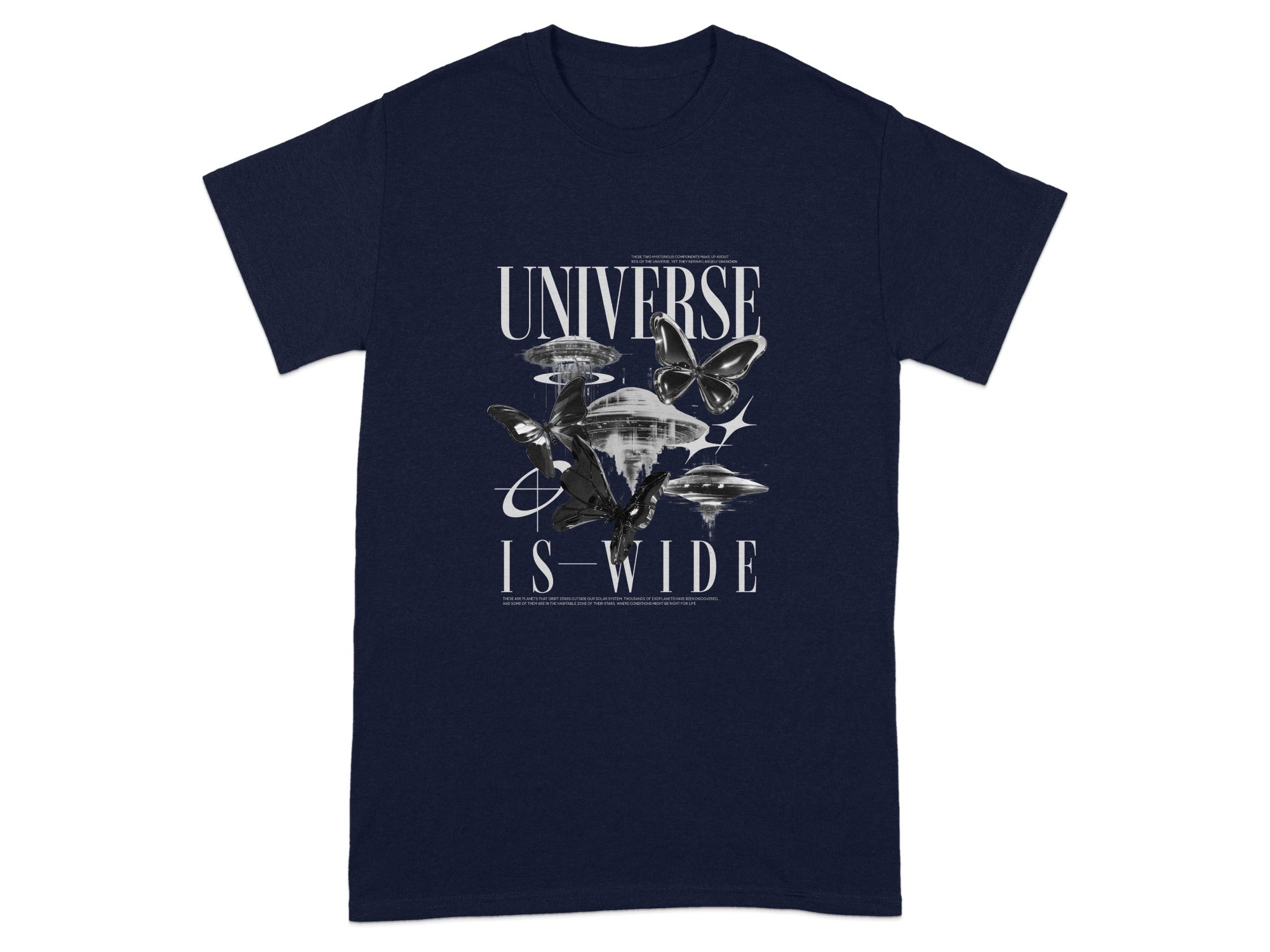 Universe Is Wide Graphic Statement T-Shirt