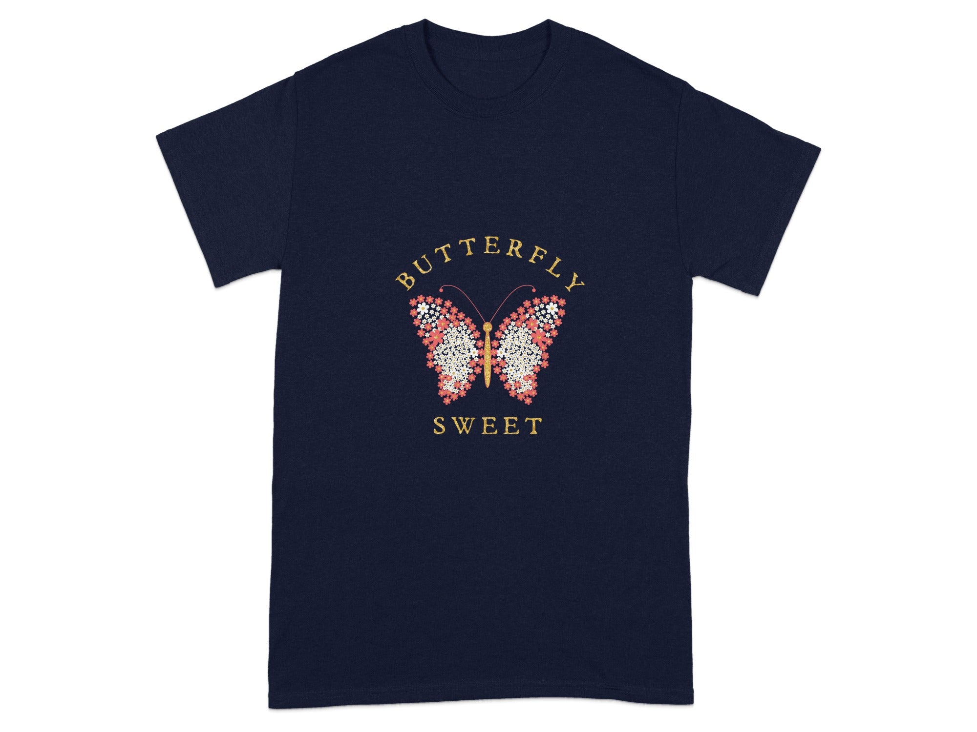 Butterfly Sweet Graphic Tee Shirt