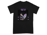 Meta Wings Graphic Design T-shirt