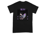 Meta Wings Graphic Design T-shirt