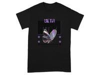 Meta Wings Graphic Design T-shirt