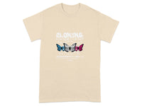 Glowing Butterflies Graphic T-Shirt Design