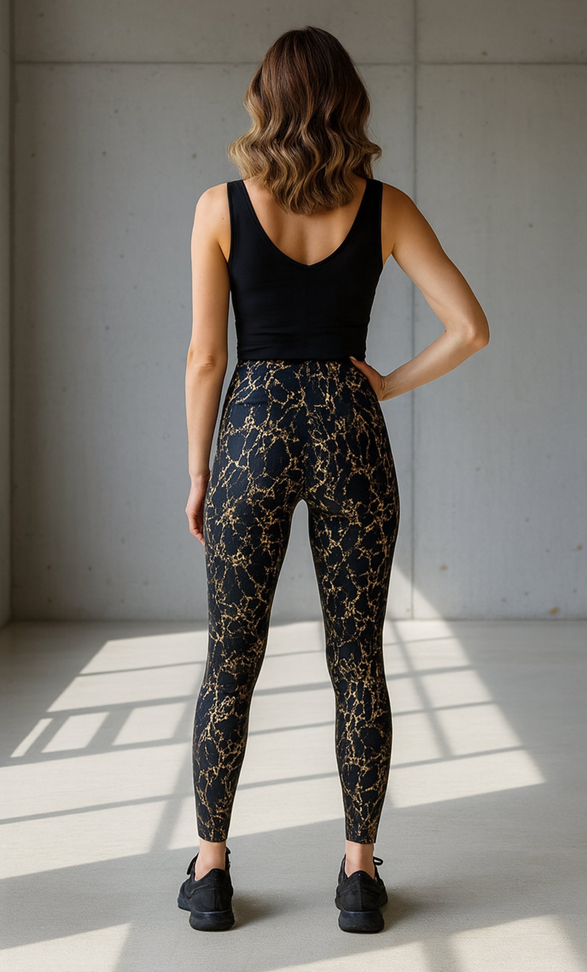 Golden Veins Spry Legging