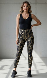Golden Veins Spry Legging