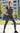 Astur Black Splatter Legging