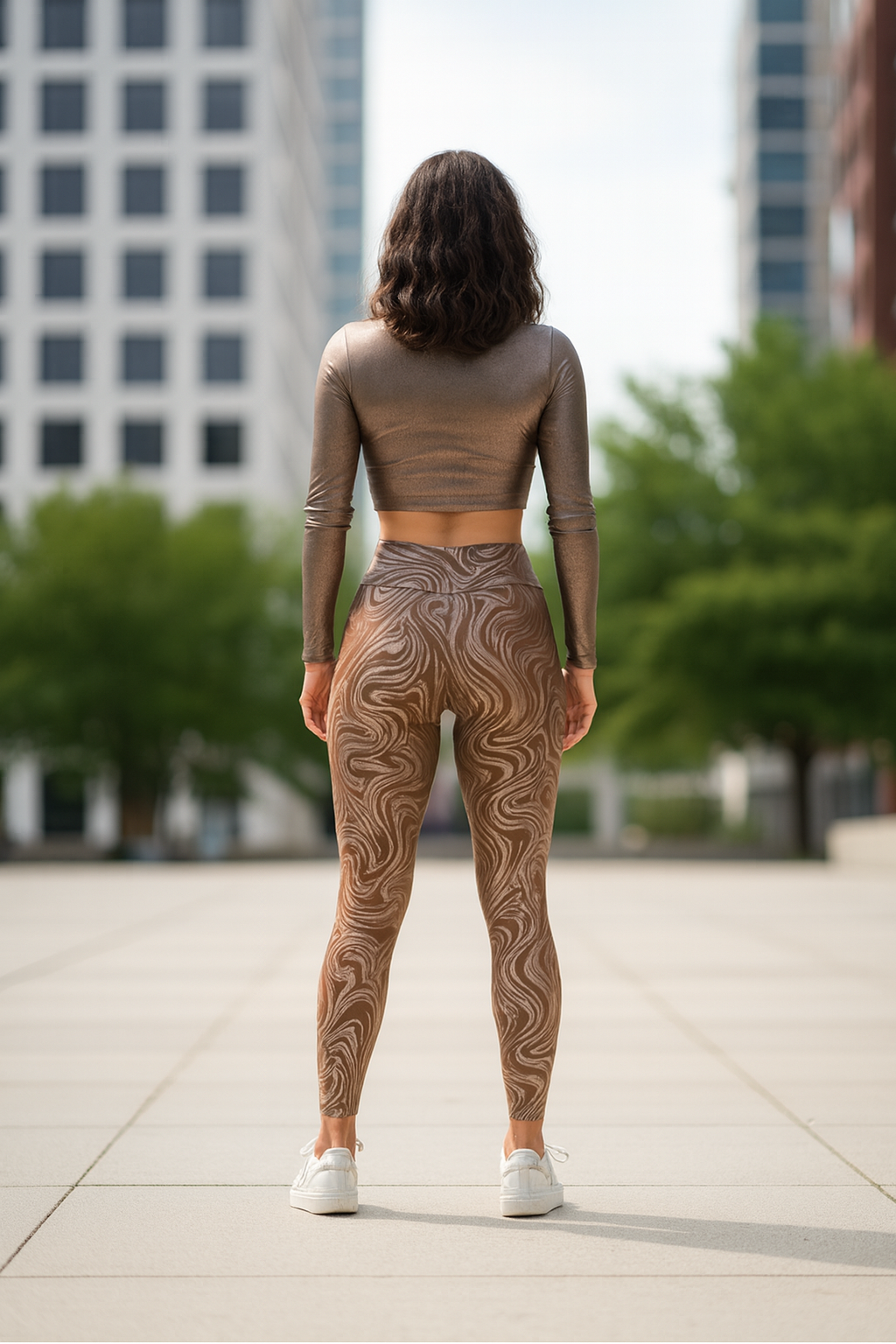 Copper Waves Spry Legging
