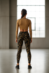 Golden Veins Astur Legging
