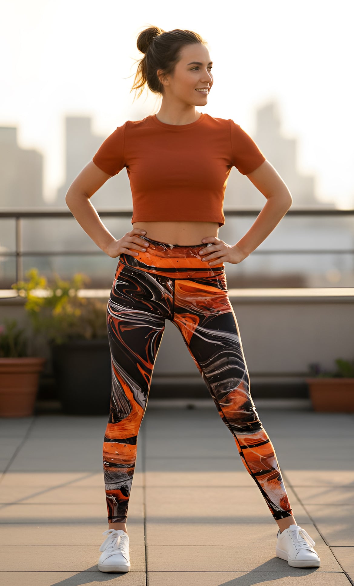 Astur Marble Legging