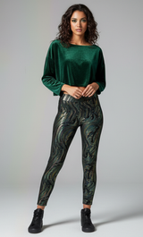 Metallic Rainbow June Legging