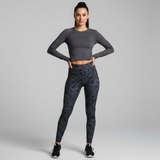 Navy Foil Spry Legging