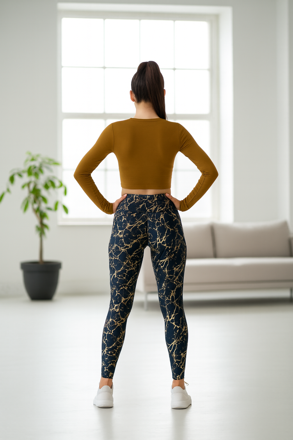 Golden Veins June Legging