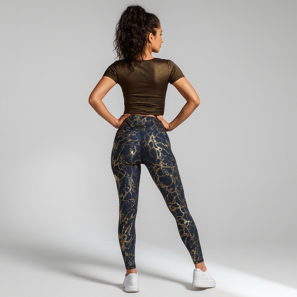 Golden Veins Astur Legging