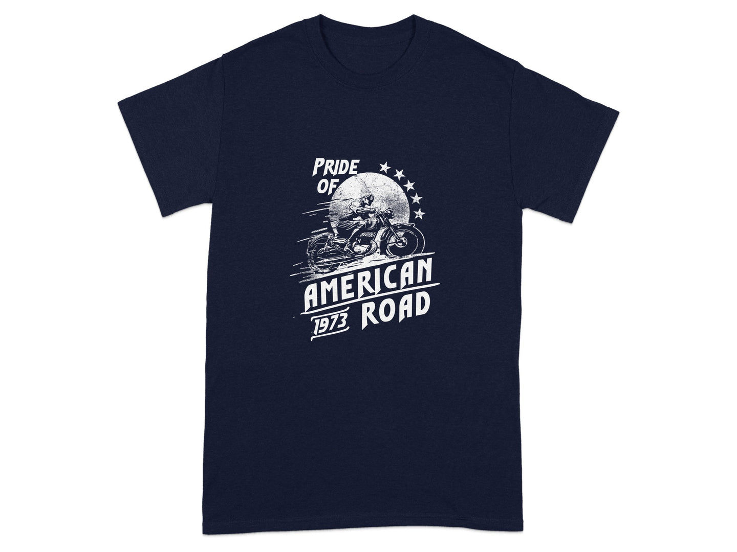 Pride of American Road 1973 Graphic T-Shirt