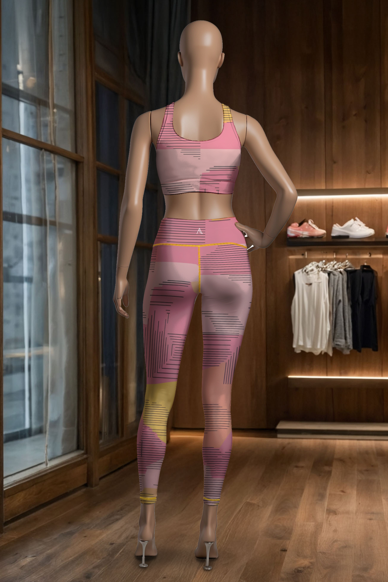 Vibrant Geometry Legging