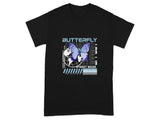 Butterfly Street Wear Graphic T-Shirt for Casual Outfits