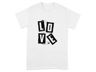 Love Safety Pins Design Graphic T-Shirt
