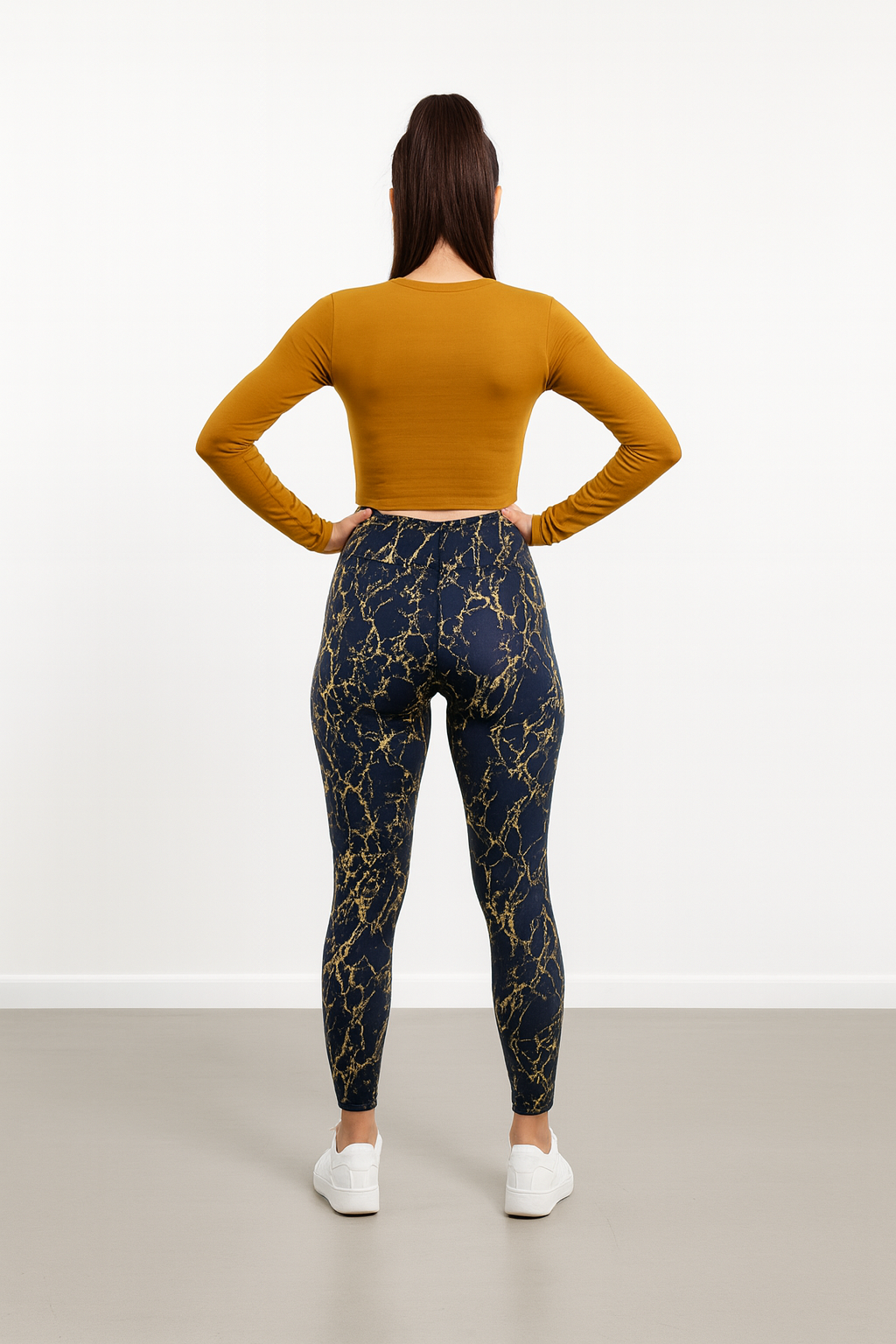 Golden Veins Spry Legging