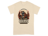 Strength In Stripes Courage Graphic Tee