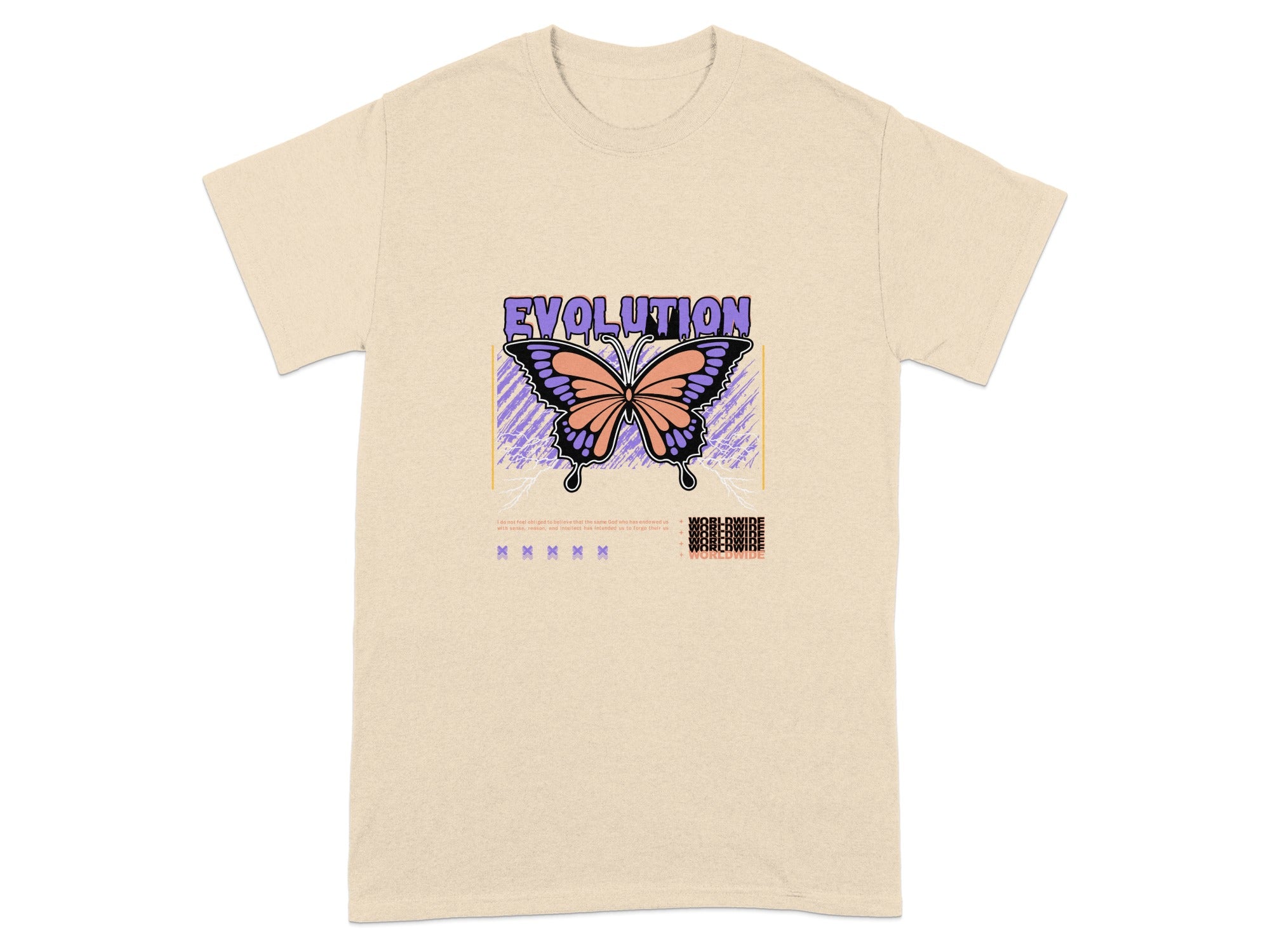 Evolution Butterfly Graphic Tee Product