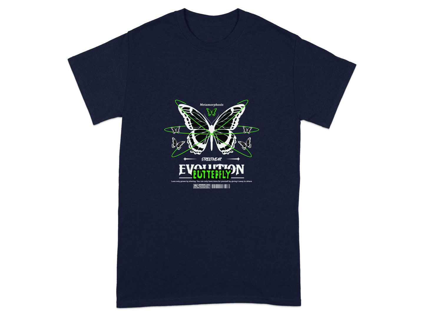 Evolve to Become Evolution Butterfly T-Shirt