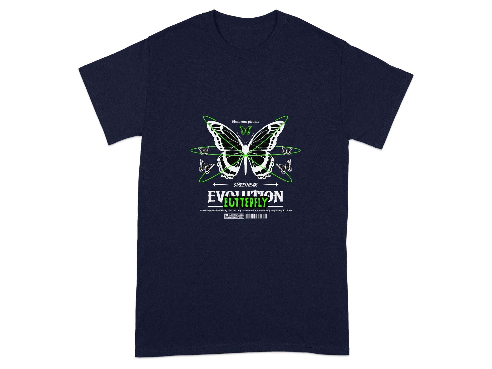 Evolve to Become Evolution Butterfly T-Shirt