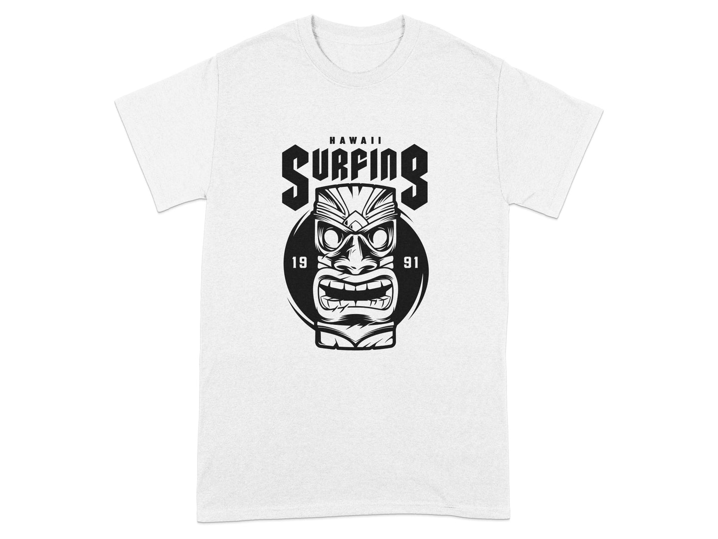 Hawaii Surfing 1991 Graphic Tee Product