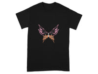 Bold Butterfly Design Graphic T-shirt