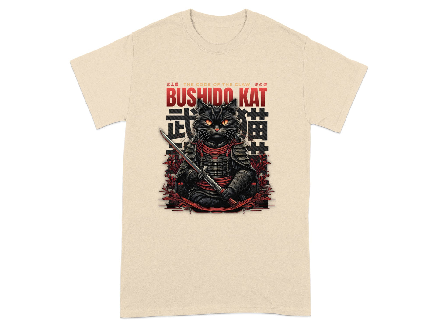 Bushido Kat The Code Of The Claw T-Shirt