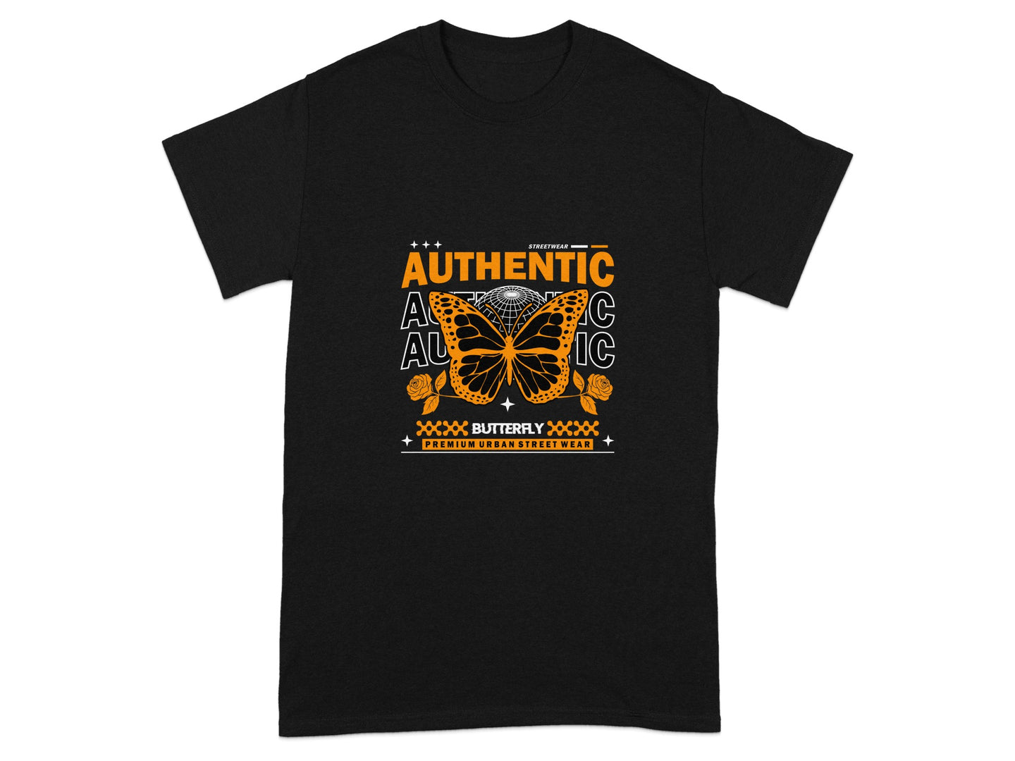 Authentic Butterfly Graphic Tee Product
