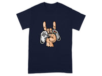 Unique Gaming Hand Gesture Graphic T-shirt