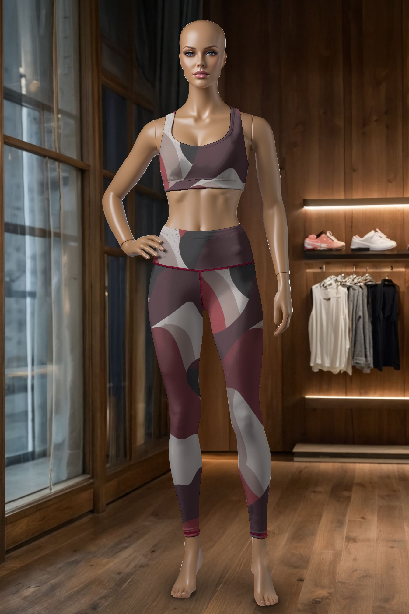 Crimson Flow Legging
