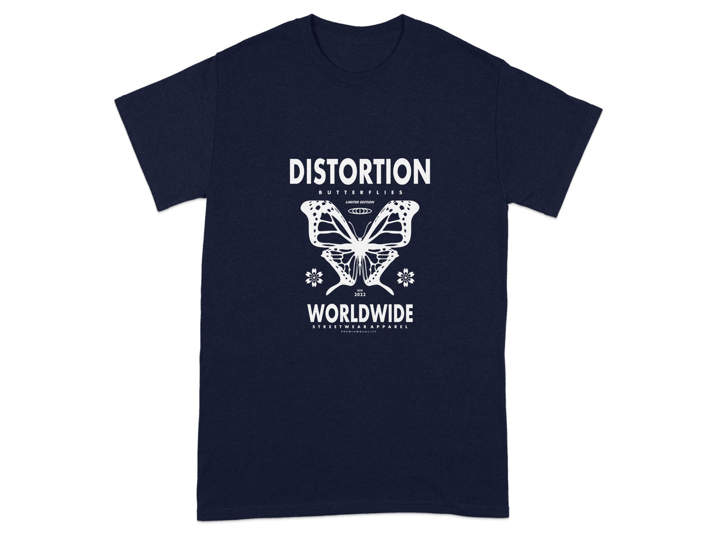 Distortion Worldwide Butterflies Graphic Tee Product