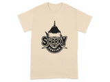 Sharky Surfing Tee with Fierce Shark Graphic