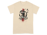 Samurai Spirit with Kendo Print T-shirt