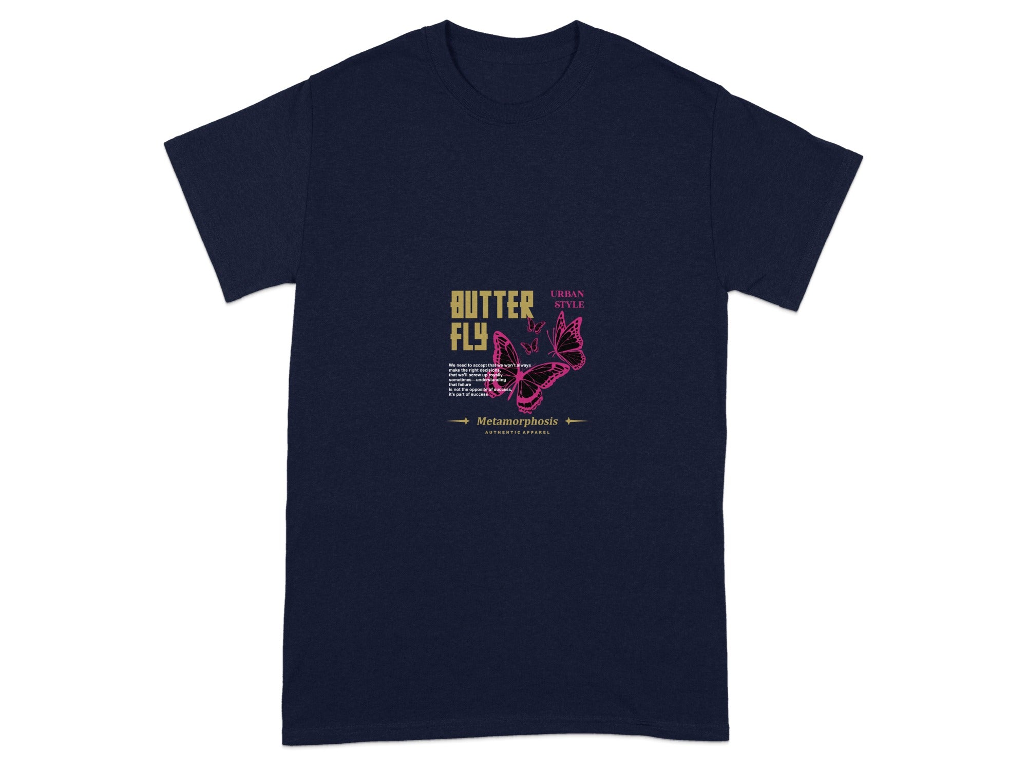 Stylish Urban Butterfly Metamorphosis Tee Product