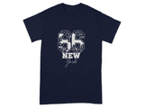 Stylish 86 New York Graphic Tee Shirt Sports Fan Apparel