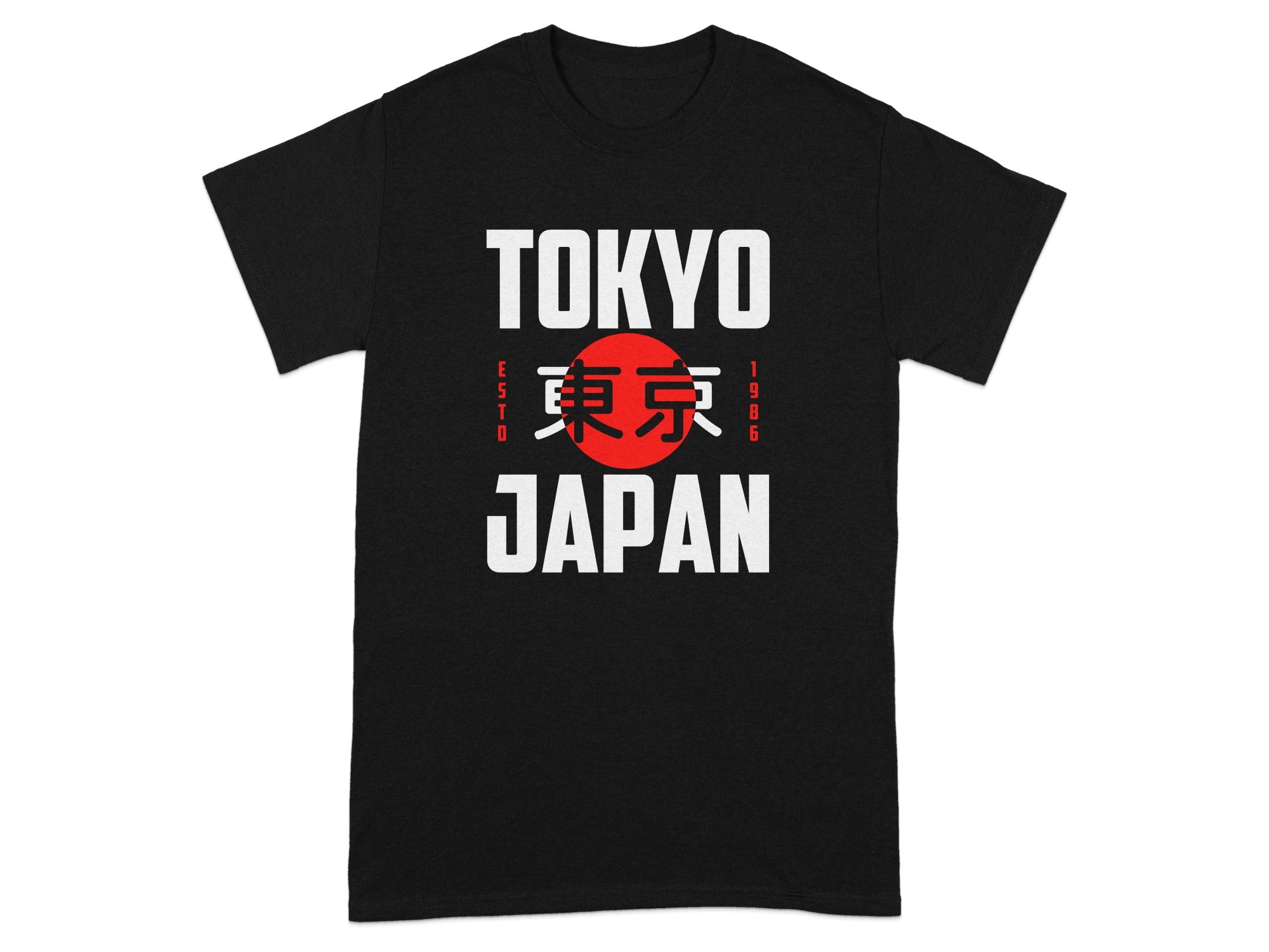 Tokyo Japan ESTD 1986 Graphic Design T-Shirt