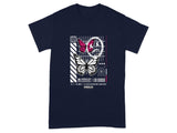 Stylish Graphic Tee with Butterfly Design Print