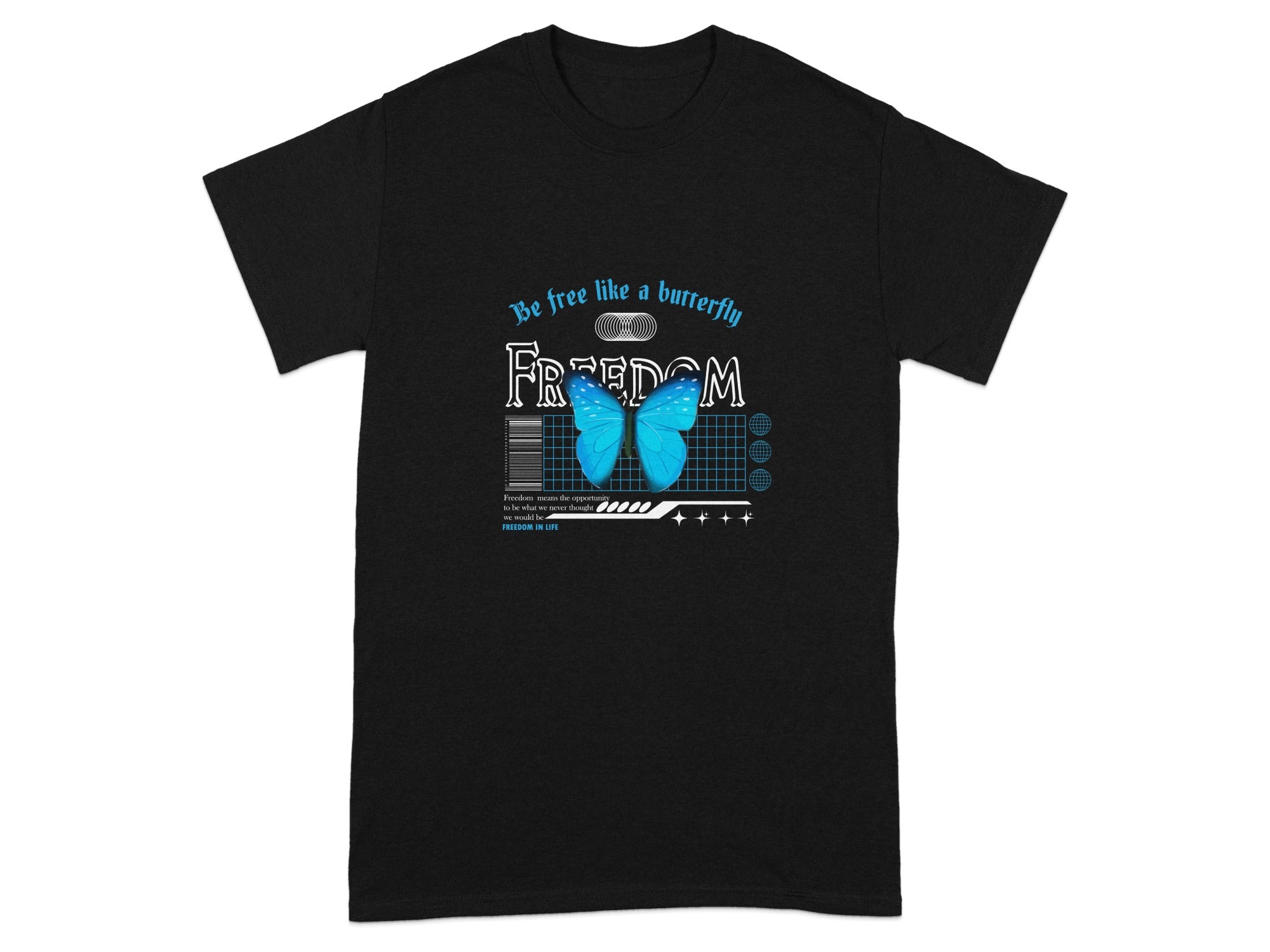 Be Free Like a Butterfly Freedom T-shirt
