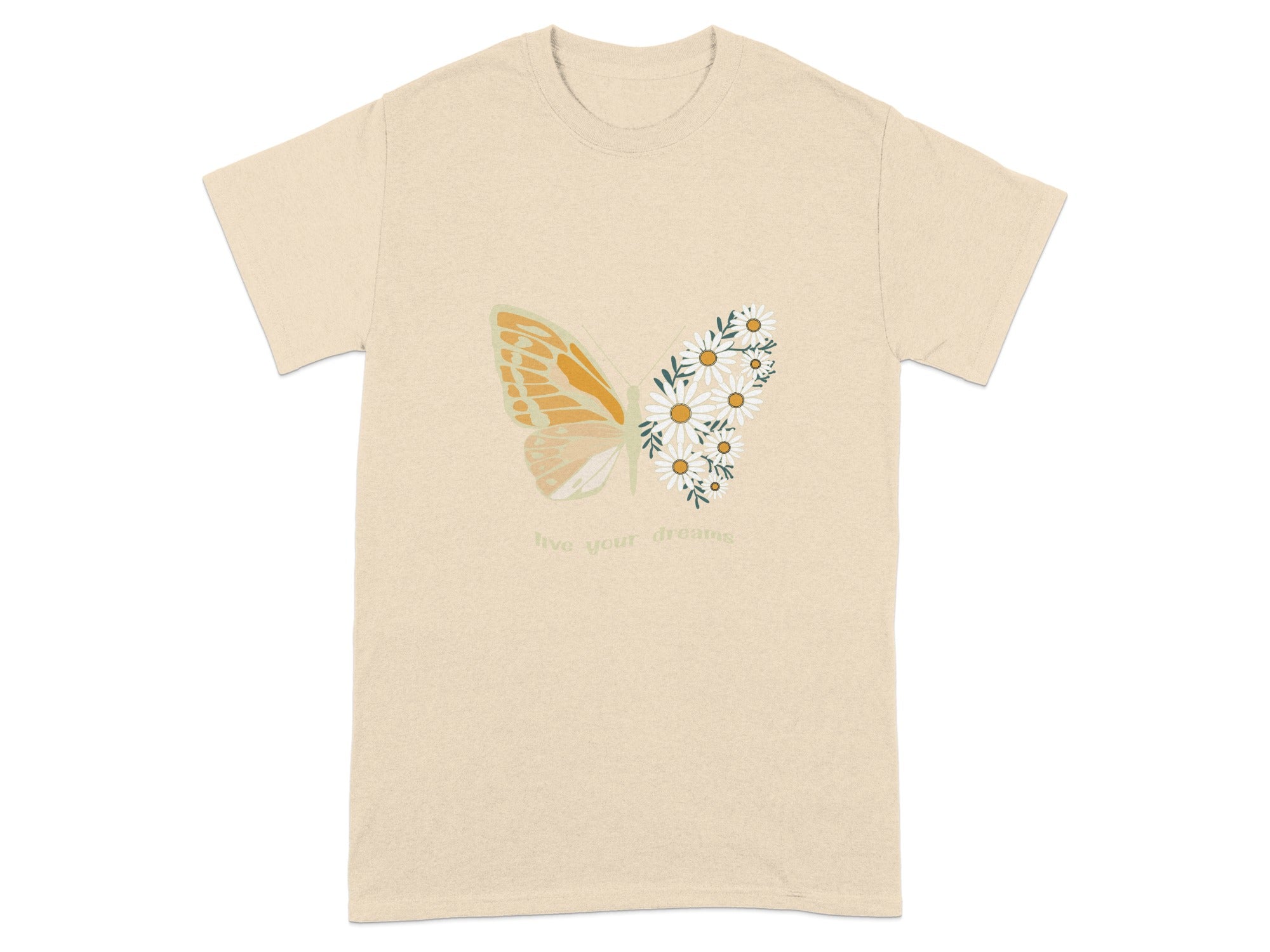 Butterfly Design Follow Your Dreams Shirt