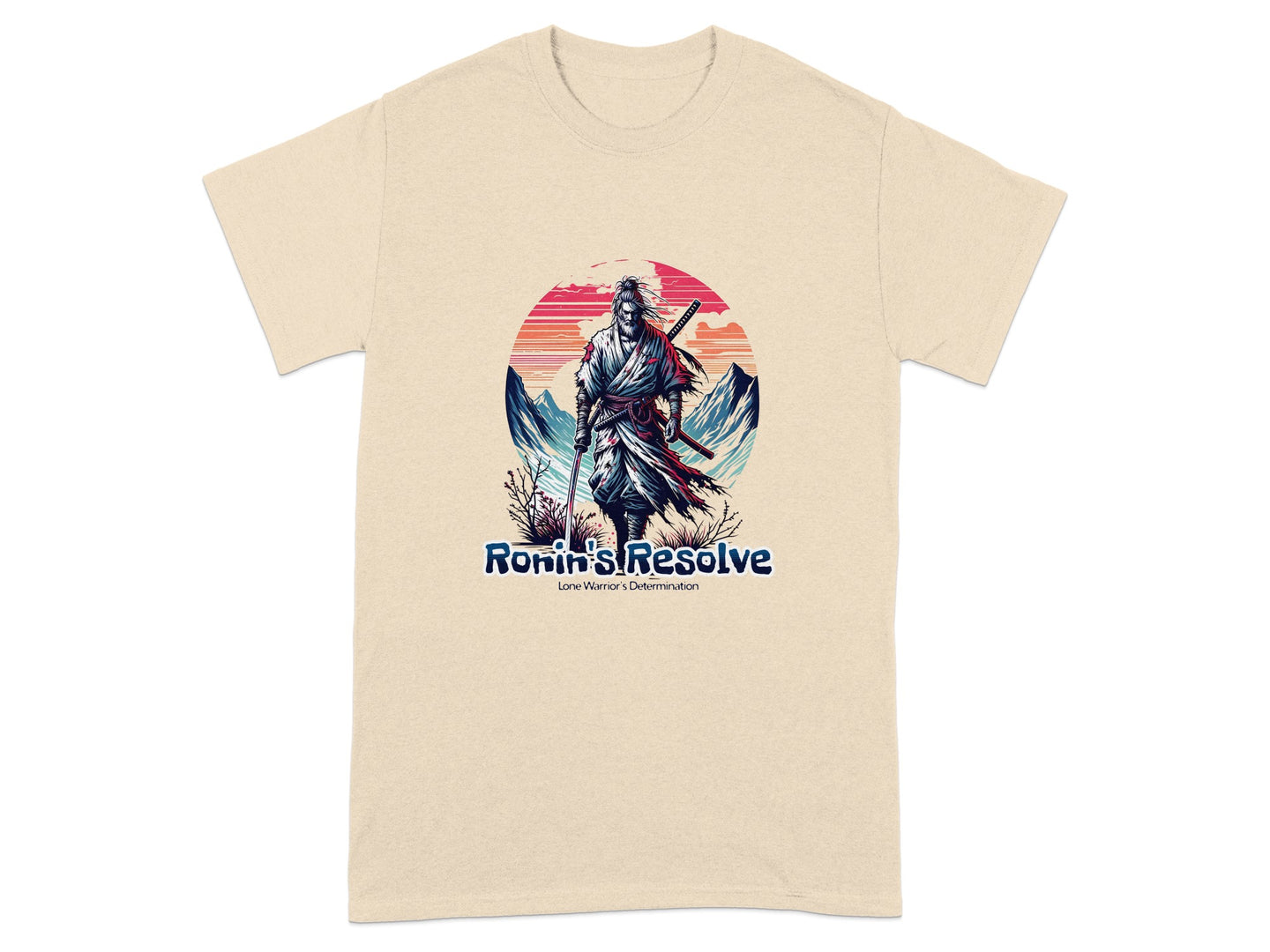 Ronin's Resolve Lone Warrior's Determination t-shirt