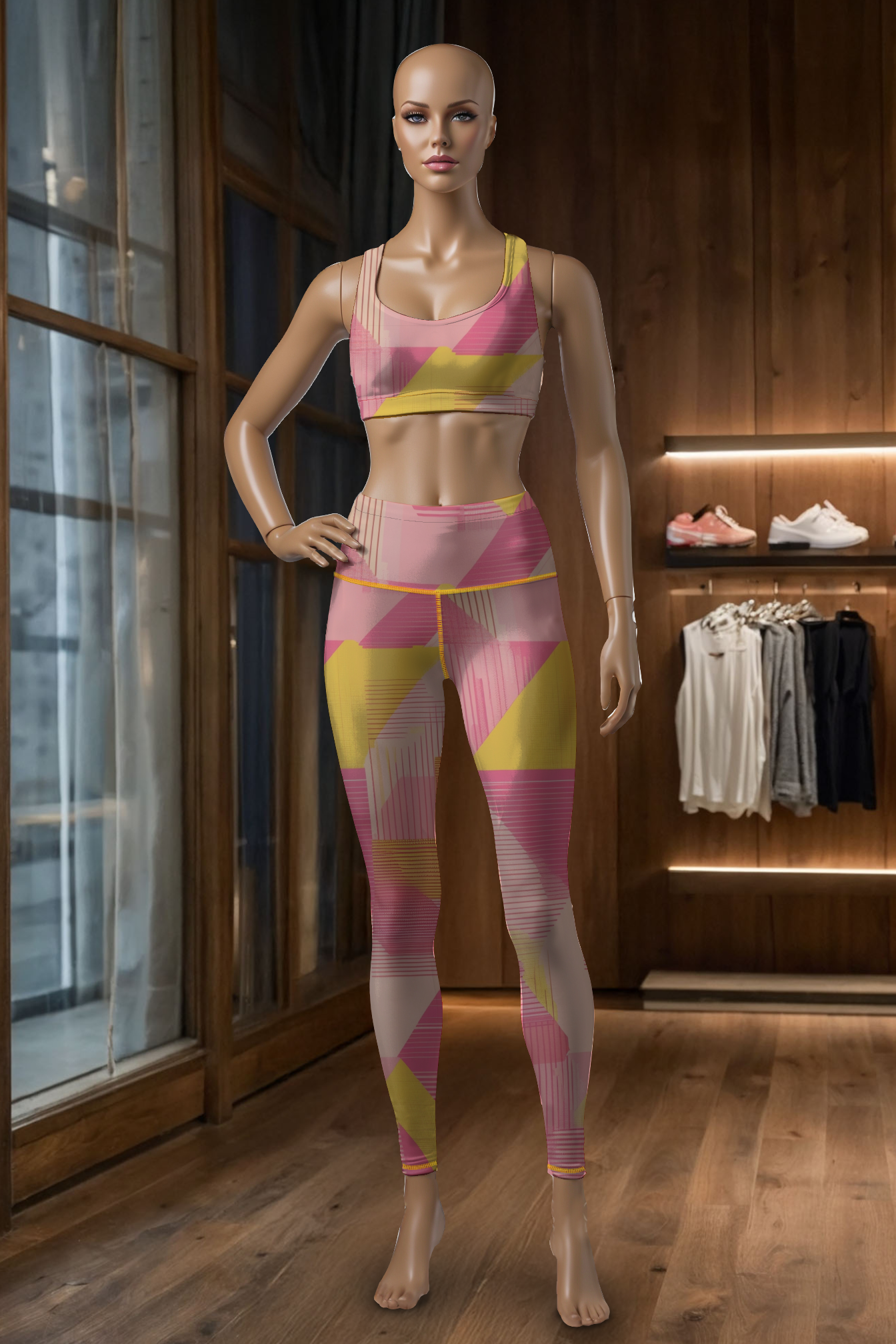 Radiant Geometry Legging