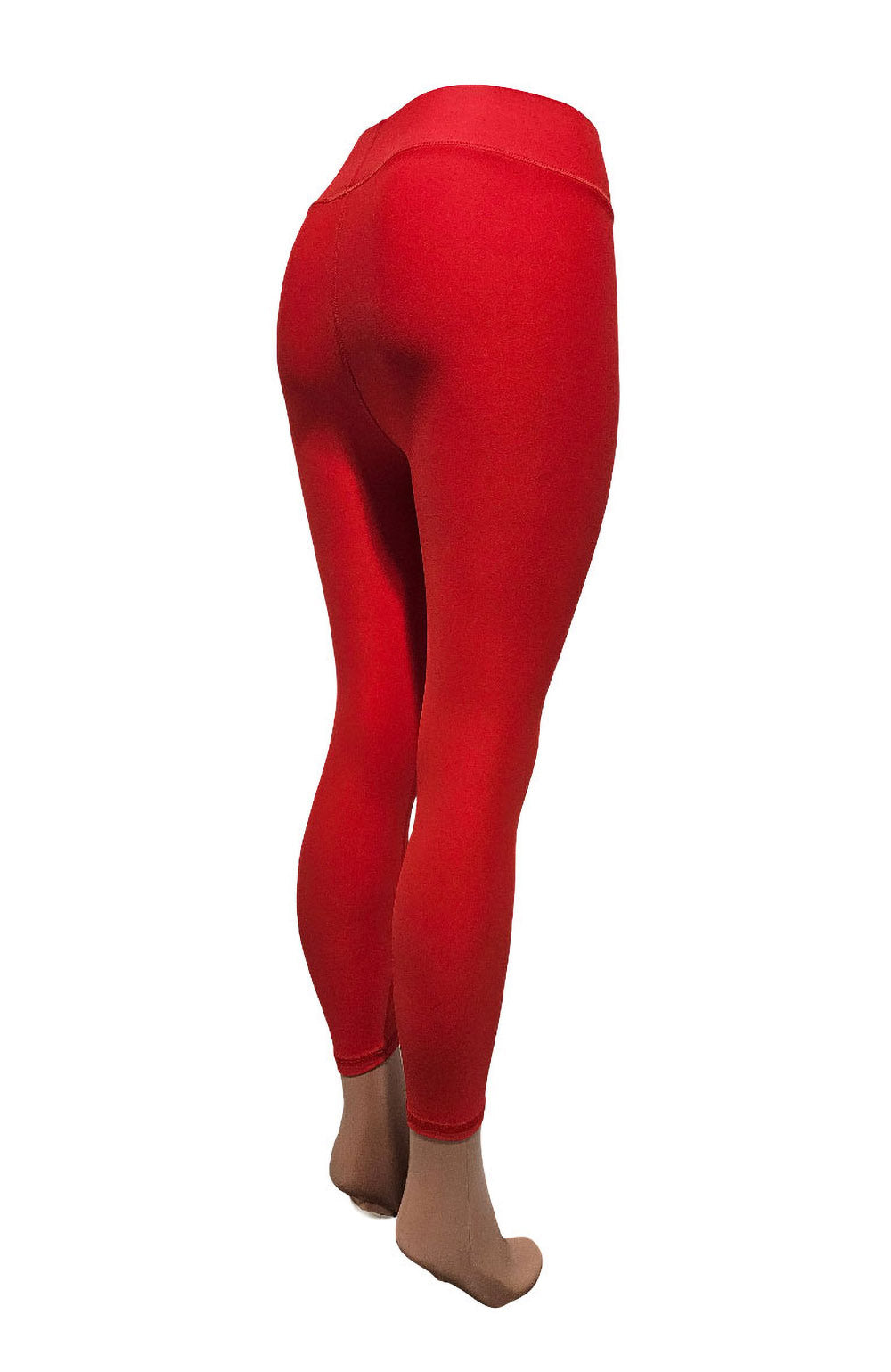June Tailor Made Peach Soft Solid Color Leggings