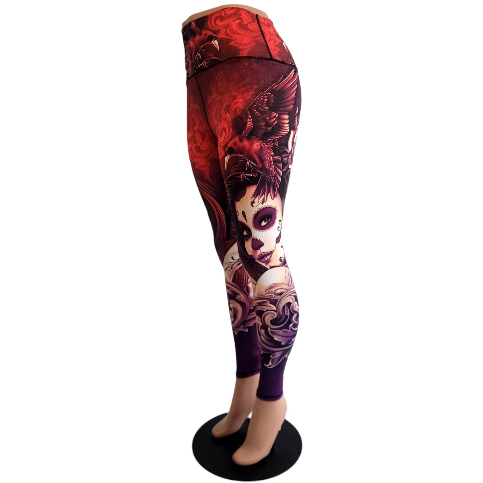 Skull leggings clearance