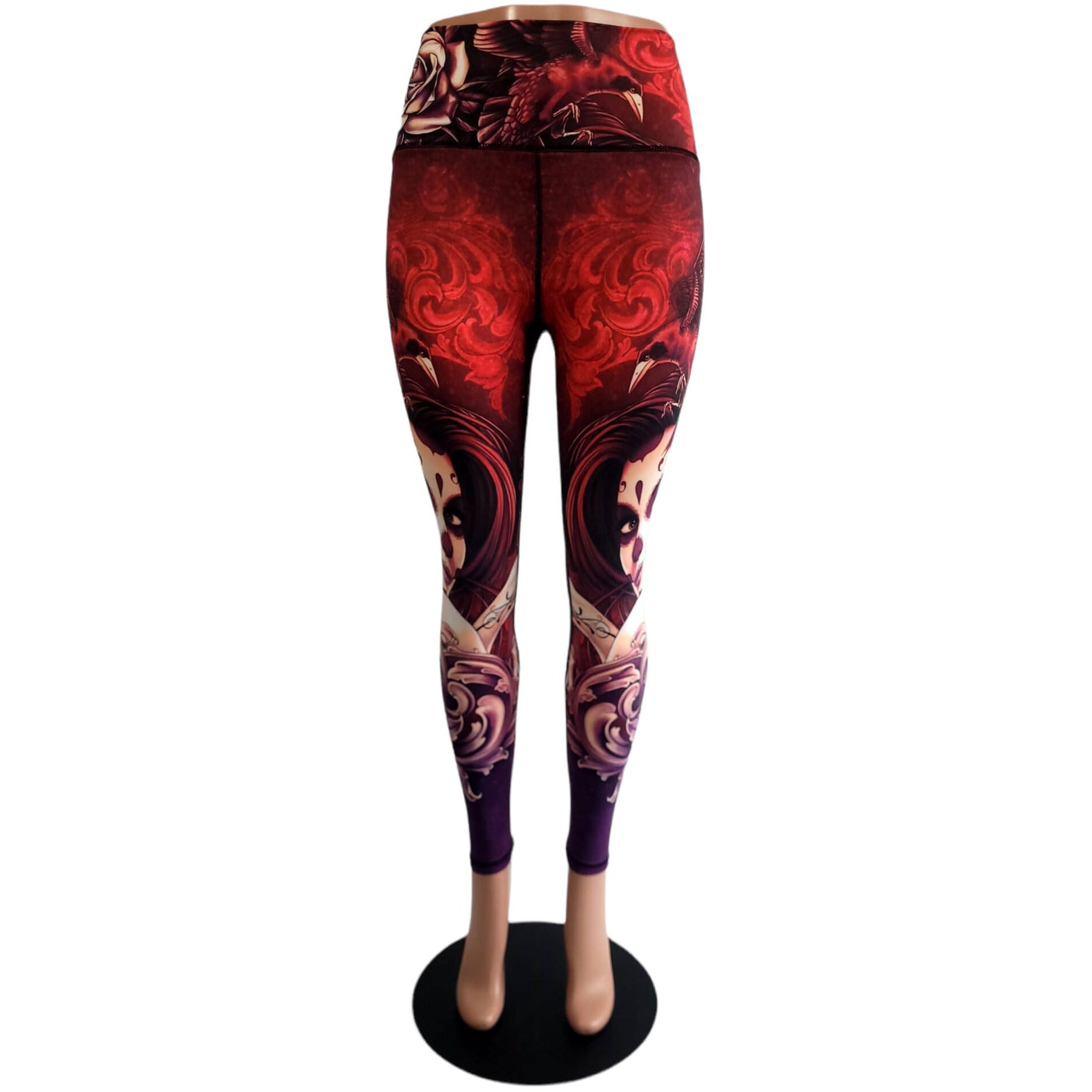 Frosted Skulls 25 Lifestyle Leggings - FINAL SALE - 2XL only
