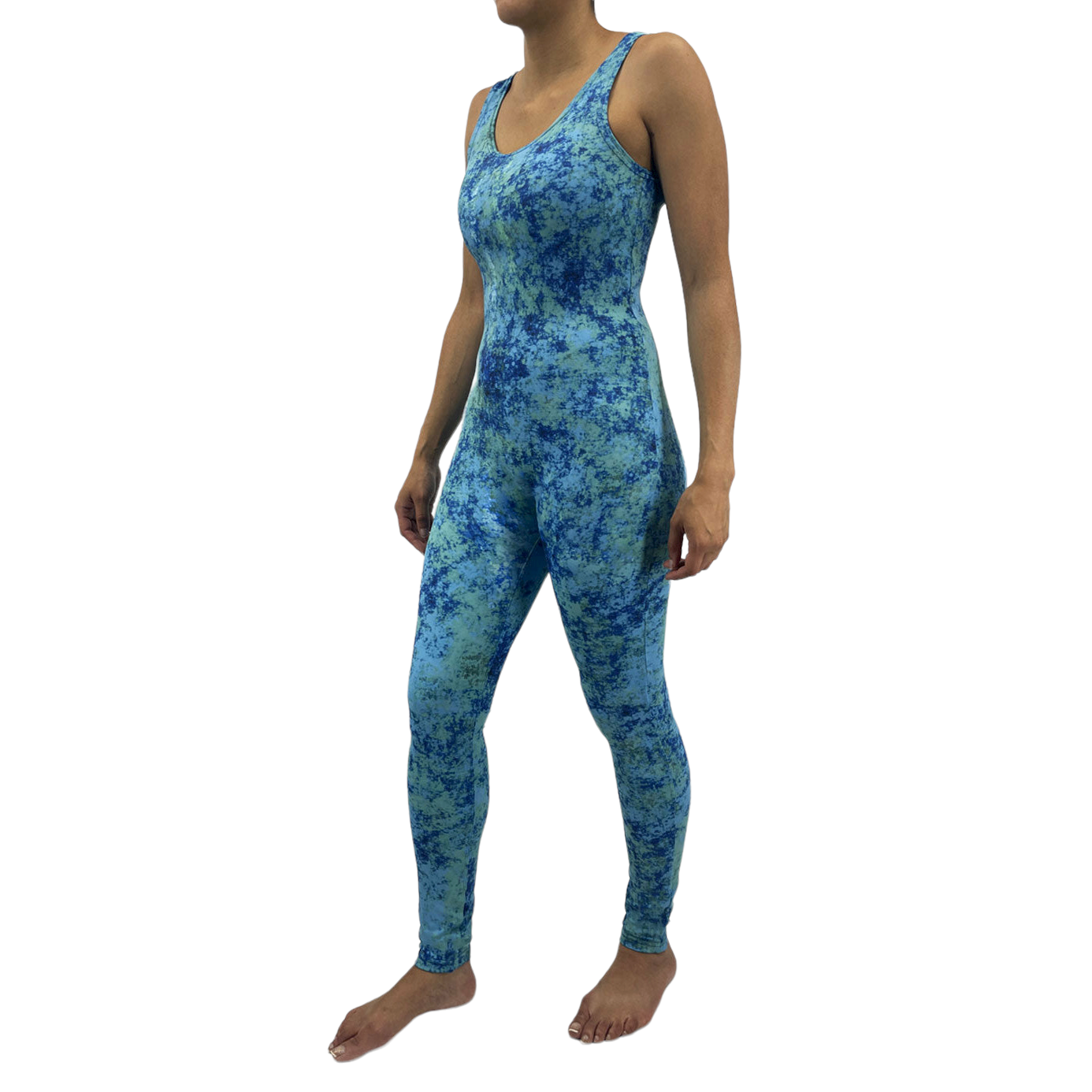 Color Washed Tailor Made Yoga Unitard